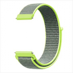 Garett Nylon band, Grey/Green - for Kids Tech 4G PAS_TECH_4G_GRN_VEL
