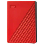Western Digital My Passport (6TB, USB 3.2), Red WDBR9S0060BRD-WESN