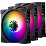 Phanteks M25 Gen2 D-RGB Reverse Blade, 3 Pack, Black PH-F140M25R_G2_DBK01_3P
