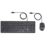 Hewlett Packard Mouse and keyboard Combo Classic 150 Wired black - 240J7AA#ABB 240J7AA#ABB