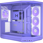 HYTE Y50 RGB, Tempered Glass, Taro Milk CS-HYTE-Y50RGB-TM