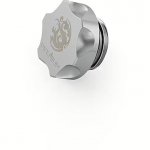 Bitspower Premium G1/4" Silver Shining Stop Fitting BP-PRE-06