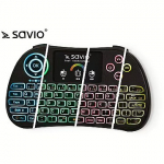 Savio KW-03 RGB Illuminated Wireless Keyboard KW-03