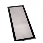 Demciflex Magnetic Dust Filter for Lian Li O11 Dynamic XL Bottom, Black/Black 1095