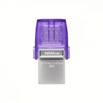 Kingston DT microDuo 3C, 128GB, Purple DTDUO3CG3/128GB