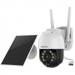Foscam B4, 1440p, 4MP, PIR Detection/Human Detection, 3W Solar, White B4-W+SOLAR