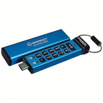 Kingston Ironkey Keypad 200C, 128GB, Blue IKKP200C/128GB