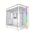 Montech KING 95, Tempered Glass, White KING95W