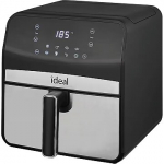 Eldom Ideal Air fryer, 6.5L, Black/Stainless steel IK1501