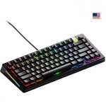 Glorious GMMK 3 Pro HE 75 % Gaming, ANSI (US) GLO-KB-GMMK3-PRO-75-PB-HE-W-BLK-US