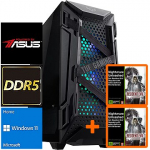 TopPC AMD Ryzen 5 (Zen 4) Gaming Powered by ASUS, 32GB (2x16) DDR5, 1TB NVMe Gen4, Windows 11 Home DATK328-1292614