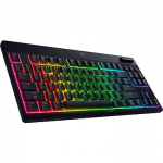 Razer BlackWidow V4 Low-Profile TKL HyperSpeed ??(black, DE layout, Razer Low-Profile Orange) RZ03-05450900-R3G1