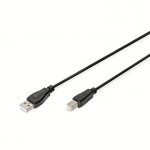 Digitus USB-A to USB-B, 1.8m AK-300102-018-S