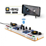 Hercules DJControl Control MIX Bluetooth Pour Smartphone et tablettes ( Andoid e 2 channels Black, White, Yellow SS-1942