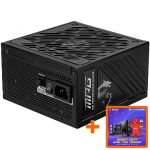 MSI MPG A850GS PCIE5, 850W, 80PLUS Gold, ATX 3.1, PCIe 5.1 MPG A850GS PCIE5