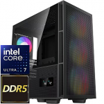 TopPC Intel Core Ultra 7 Creative, 1000W+ Modular, Z890, Core Ultra 7 265K, 420mm Liquid Cooler, GeForce RTX 5060 Ti (16GB) DATK389-1269715