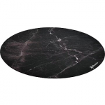 Arozzi ZONA Round Floor Pad, Black Marble AZ-ZONA-PAD-BKM