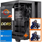 TopPC AMD Ryzen 7 (Zen 4) GMNG, Ryzen 7 7800X3D, 16GB (2x8) DDR5, GeForce RTX 5080, 2TB NVMe Gen4, Windows 11 Home DATK300-1392915