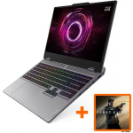Lenovo LOQ 15AHP10 | Luna Grey | 15.6 " | IPS | FHD | 1920 x 1080 pixels | Anti-glare | AMD Ryzen 7 | 250 | 16 GB | SODIMM DDR5 | Solid-state drive capacity 1000 GB | NVIDIA GeForce RTX 5060 | GDDR7 | 8 GB | Windows 11 Home | 802.11ax | Bluetooth ver ...