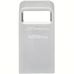 Kingston DT Micro G2, 128GB, Silver DTMC3G2/128GB