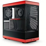 HYTE Y40, Tempered Glass, Black/Red CS-HYTE-Y40-BR