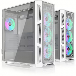 Raijintek PONOS ULTRA, Tempered Glass, White 0R20B00227