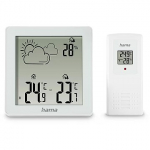 Hama stacja pogody "Zakynthos" termometr higrometrbiała 222234