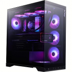 XPG Invader X BTF Mid-Tower, Tempered Glass, Black 75261501