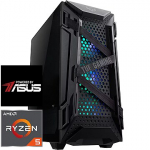 TopPC AMD Ryzen 5 Gaming Powered by ASUS, Ryzen 5 5600X, 32GB (2x16) DDR4, 1TB NVMe, no OS DATK197-1287116