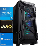 TopPC Intel Core i5 Gen14 Gaming (DDR5) Powered by ASUS, Core i5-14600KF, 16GB (2x8) DDR5, 1TB NVMe Gen4, Windows 11 Home DATK344-1292616