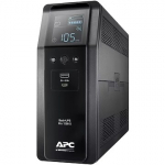 Schneider Electric APC Back-UPS Pro, tower, 230V, 8x IEC C13 outlets, sine wave, AVR, USB Type A+C ports, LCD, user-replaceable battery | BR1200SI | 1200 VA | 720 W BR1200SI