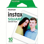 Fujifilm Instax Square Instant Film, Quantity 10 FUJI INSTAX SQUARE GLOSSY