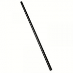 Bitspower None Chamfer Crystal Link Tube OD 12mm, 1000mm Black BP-NCCLT12ACBK-L1000