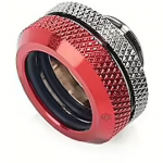 Bitspower G1/4" Black Sparkle / Deep Blood Red Enhance Multi-Link For OD 16mm BP-BSEML16-DBR