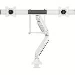 Newstar Full Motion Dual desk monitor arm, 10-32" NM-D775DXWHITE