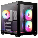 AeroCool Dryft V1 FRGB, Tempered Glass, Black ACCM-ES01063.11