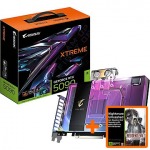 Gigabyte GeForce RTX 5090, 32GB GDDR7, XTREME WATERFORCE WB (DLSS 4) GV-N5090AORUSX WB-32GD