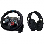 Logitech G29 + G435, Black 991-000539