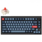 Keychron Keychron V1 Max RGB - US Layout - Hot-Swappable Gateron Jupiter Red Wireless Keyboard V1M-D1