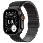 Apple Watch Ultra 3, GPS + Cellular, Titanium, Black Milanese Band (S) - 49mm MF1N4QP/A