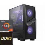 TopPC MSI Gaming AMD Advanced, 750W, Ryzen 7 7800X3D, 240mm Liquid Cooler, GeForce RTX 5080, 2TB NVMe Gen4 DATK375-1313617