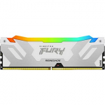 Kingston FURY Renegade RGB White (Intel XMP), DDR5, 32GB, 6400MT/s, CL32, Single stick KF564C32RWA-32