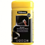 Fellowes Screen Cleaning Wipes Tub 100 9970330