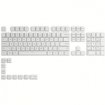Glorious Pc Gaming Race GPBT Keycaps, 114 PBT Keycaps, ANSI, US-Layout, Arctic White GLO-KC-GPBT-W