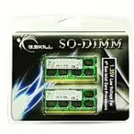 G.SKILL SODIMM, DDR3, 8GB, 1600MHz, CL11, Kit of 2 F3-1600C11D-8GSL
