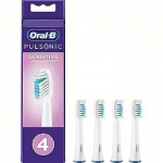 Braun toothbrush heads Pulsonic Sensitive, 4 pcs, White 4210201299158