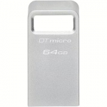 Kingston DT Micro G2, 64GB, Silver DTMC3G2/64GB