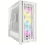 Corsair iCUE 5000D RGB Airflow, Tempered Glass, White CC-9011243-WW