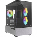 Sharkoon MK7 ARGB, Tempered Glass, Black 4044951044313