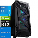 TopPC Intel Core i5 Gen14 Gaming (DDR4) Powered by ASUS, Core i5-14600KF, 16GB (2x8) DDR4, 1TB NVMe Gen4, Windows 11 Home DATK345-1423818